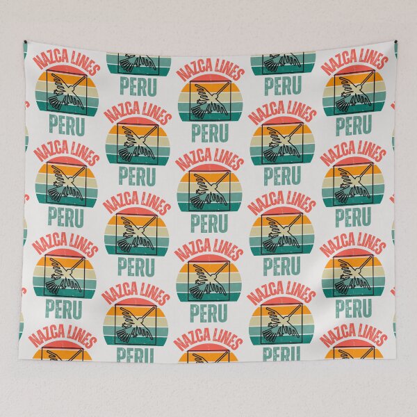 Item preview,  Nazca lines ancient mystery in peruvian dessert Ica-Peru 2024 designed and sold by erozzz.