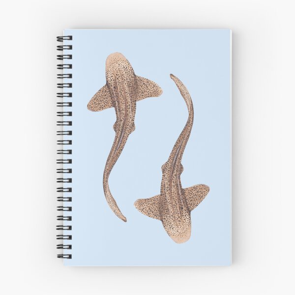 Item preview, DOUBLE ZEBRA/LEOPARD SHARK -stegostoma fasciatum (light blue) designed and sold by BEATRIZ ABAITUA.