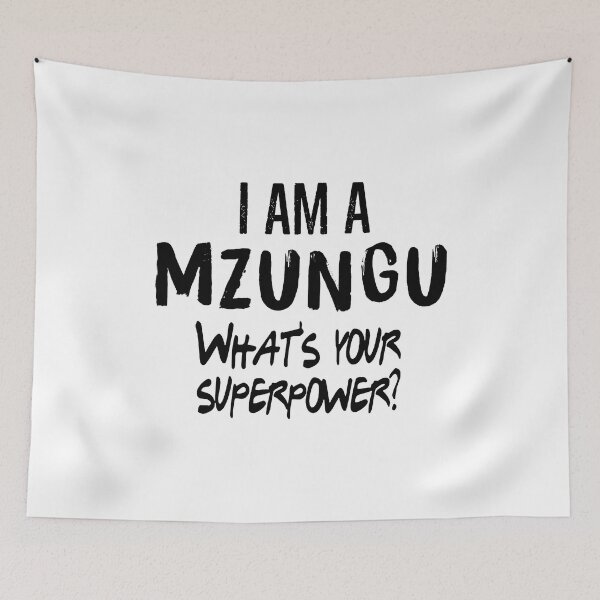 Item preview,  Mzungu; Swahili; White Man; designed and sold by StickerApe.