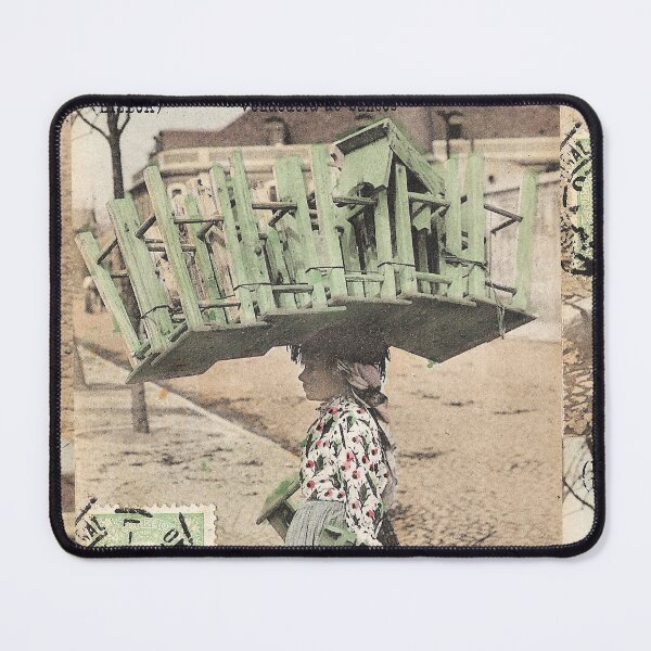 Item preview, LITTLE GIRL selling furniture in the streets of Lisbon designed and sold by MTD-Archives.