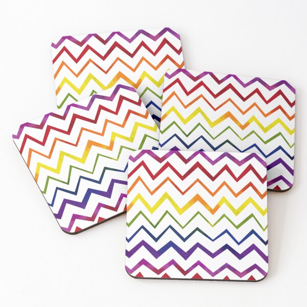 Item preview, Rainbow pattern - colourful pattern  - white background designed and sold by PP-Patterns.
