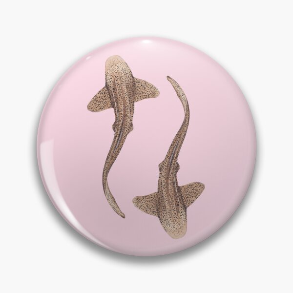 Item preview, DOUBLE ZEBRA/LEOPARD SHARK -stegostoma fasciatum (light pink) designed and sold by BEATRIZ ABAITUA.