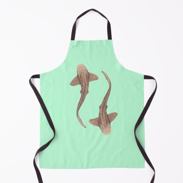 Item preview, DOUBLE ZEBRA/LEOPARD SHARK -stegostoma fasciatum (mint green) designed and sold by BEATRIZ ABAITUA.