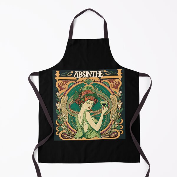 Item preview, Absinthe Girl 1920s designed and sold by JeffriesArtCo.