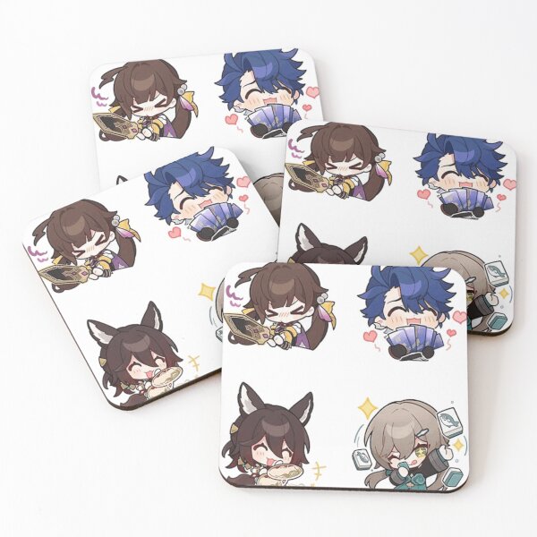 Item preview, Awake from a Winter Sticker Set, Honkai: Star Rail  designed and sold by dex1one.