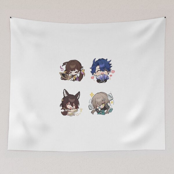 Item preview, Awake from a Winter Sticker Set, Honkai: Star Rail  designed and sold by dex1one.