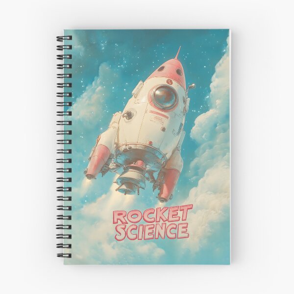 Item preview, Retro Rocket Science Space Poster designed and sold by Canary-Vice.