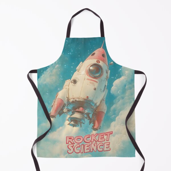 Item preview, Retro Rocket Science Space Poster designed and sold by Canary-Vice.