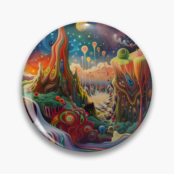 Artikelvorschau, Psychedelic Dreamscape in Motion entworfen und verkauft von HarmonicDaze.