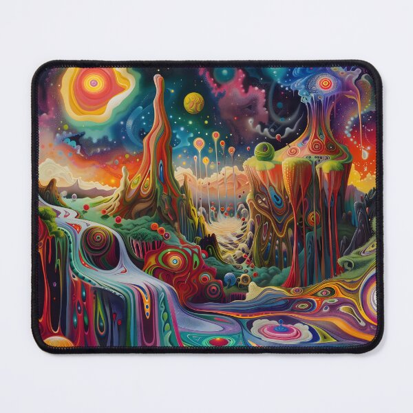 Item preview, Psychedelic Dreamscape in Motion designed and sold by HarmonicDaze.