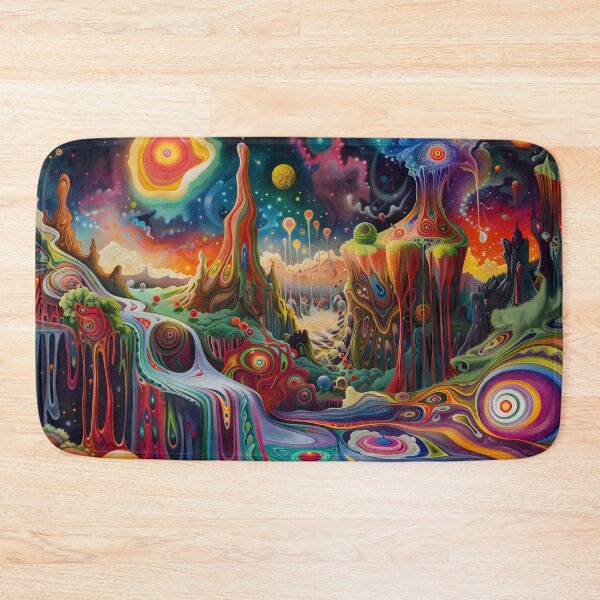 Item preview, Psychedelic Dreamscape in Motion designed and sold by HarmonicDaze.
