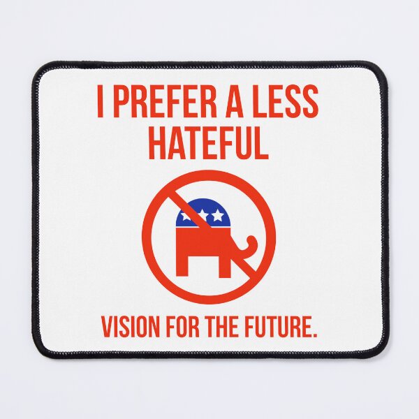 Item preview, I prefer a less hateful vision for the future. designed and sold by Rachel the Artist .