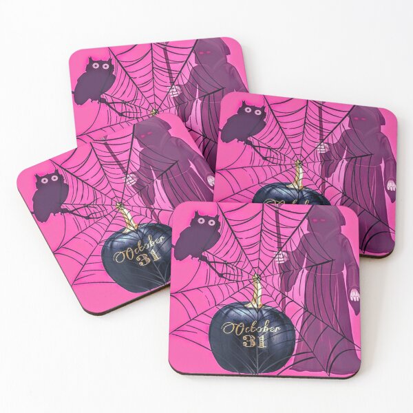 Item preview,  Pink Enchanting Halloween Art: A Spooky and Aesthetic Design designed and sold by MelissaMelovich.
