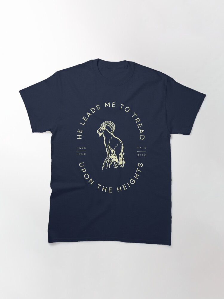 Thumbnail 3 of 7, Classic T-Shirt, Upon the Heights designed and sold by ABCS-Ministries.