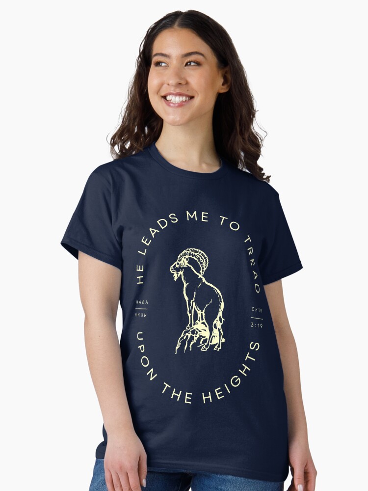 Thumbnail 2 of 7, Classic T-Shirt, Upon the Heights designed and sold by ABCS-Ministries.