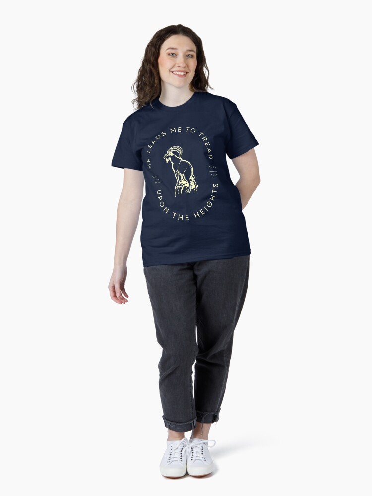 Thumbnail 4 of 7, Classic T-Shirt, Upon the Heights designed and sold by ABCS-Ministries.