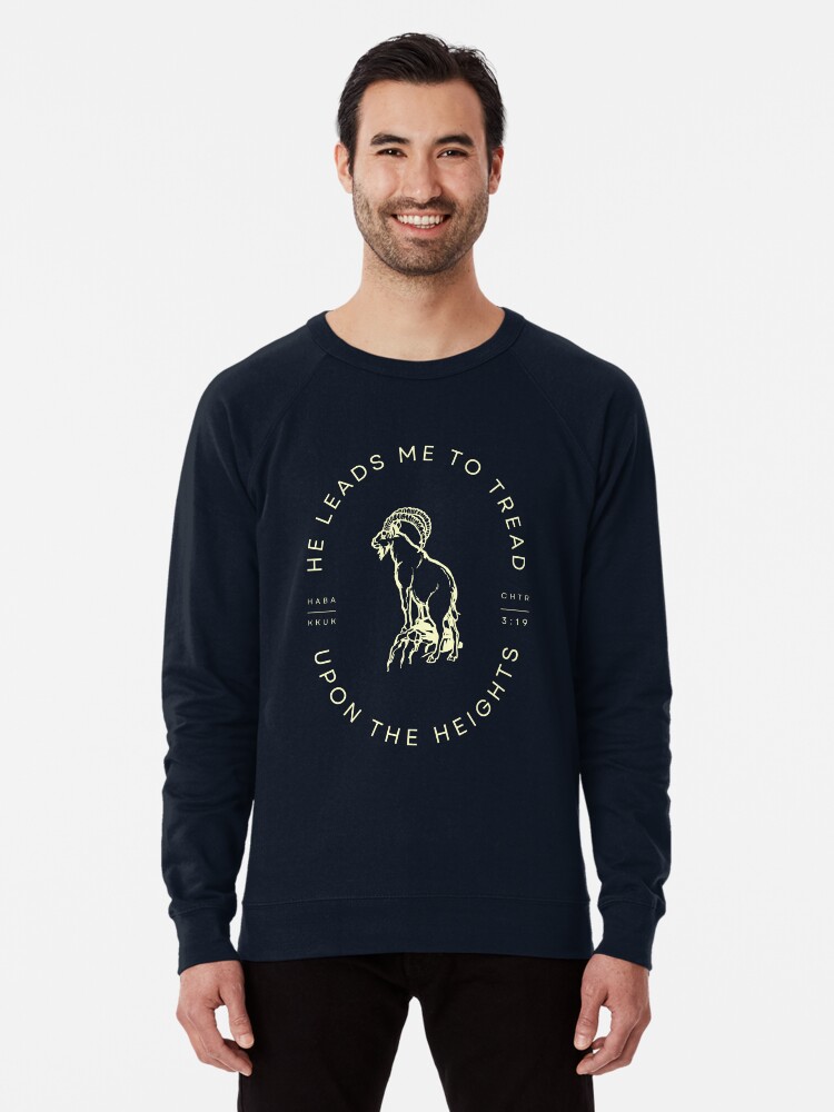 Thumbnail 1 of 5, Lightweight Sweatshirt, Upon the Heights designed and sold by ABCS-Ministries.