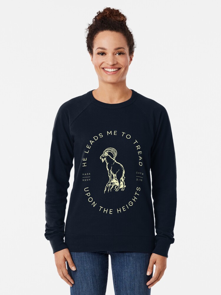 Thumbnail 2 of 5, Lightweight Sweatshirt, Upon the Heights designed and sold by ABCS-Ministries.