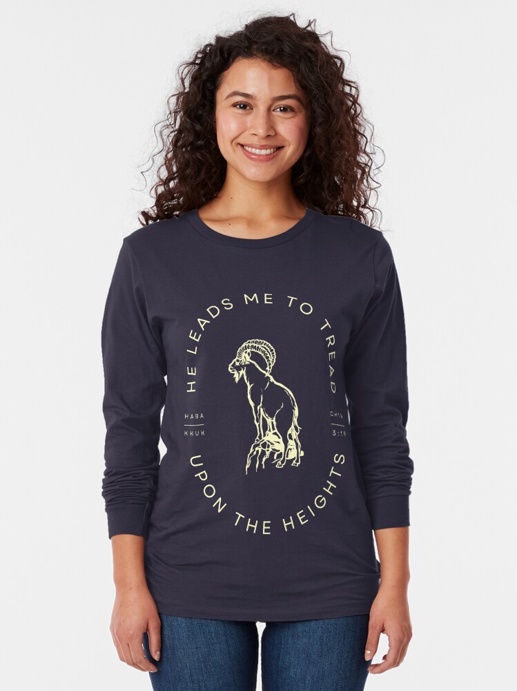 Thumbnail 2 of 5, Long Sleeve T-Shirt, Upon the Heights designed and sold by ABCS-Ministries.