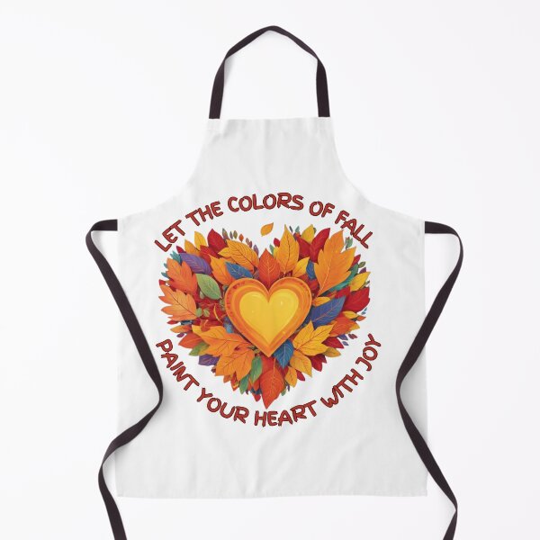 Item preview, Joyful Fall Leaf Heart Design With Quote designed and sold by LemonHorse.