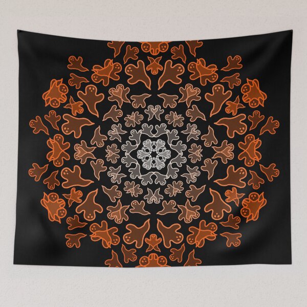 Item preview, Cursed Kaleidoscope - Autumn Ghosts designed and sold by FinapplePudding.