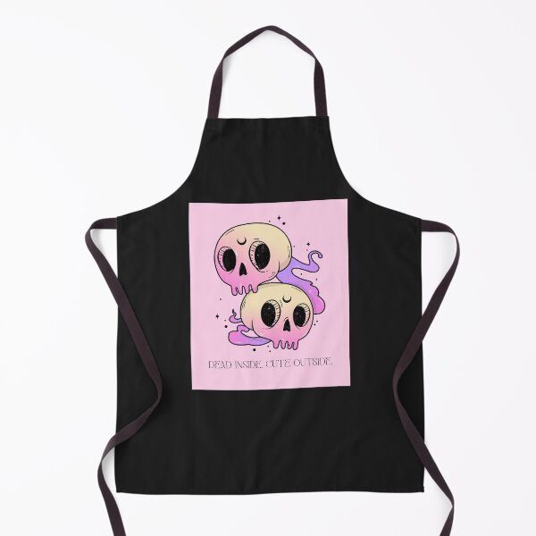 Item preview, Dead Inside, Cute Outside. Pastel Goth Halloween #Yamikawaii #PastelGoth #KawaiiGoth designed and sold by Anna Halasek.