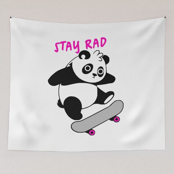 Item preview, Stay Rad Panda designed and sold by DopeRadDesigns.