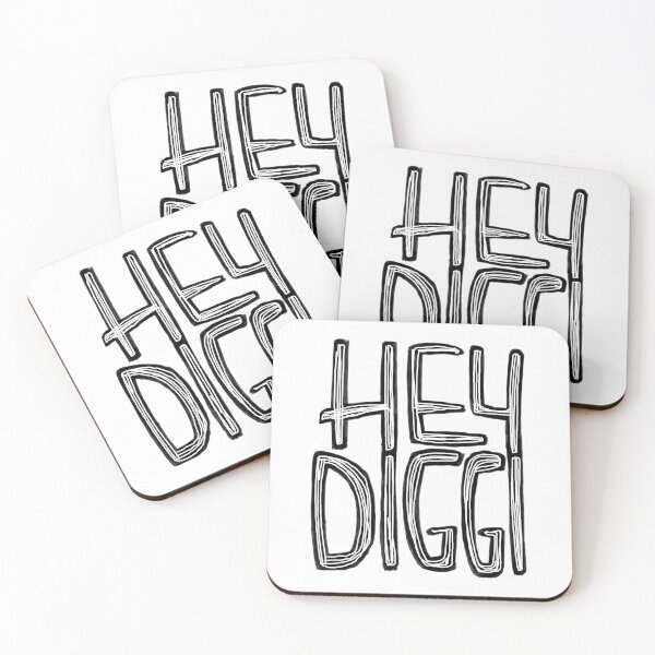 Item preview, saying, Hey Diggi designed and sold by badlydrawnbabe.