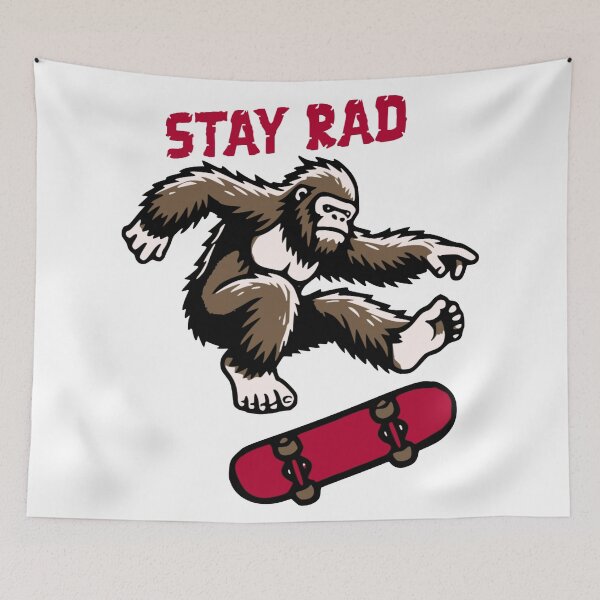 Item preview, Stay Rad Bigfoot designed and sold by DopeRadDesigns.