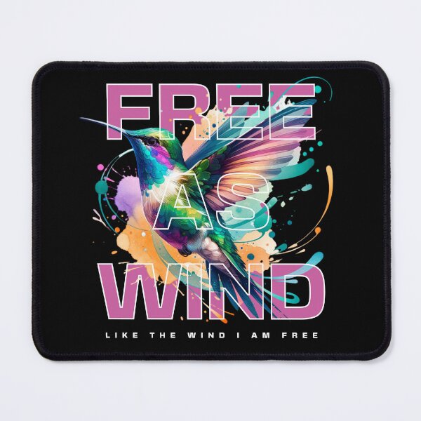 Item preview, Free as Wind Hummingbird designed and sold by taratops.