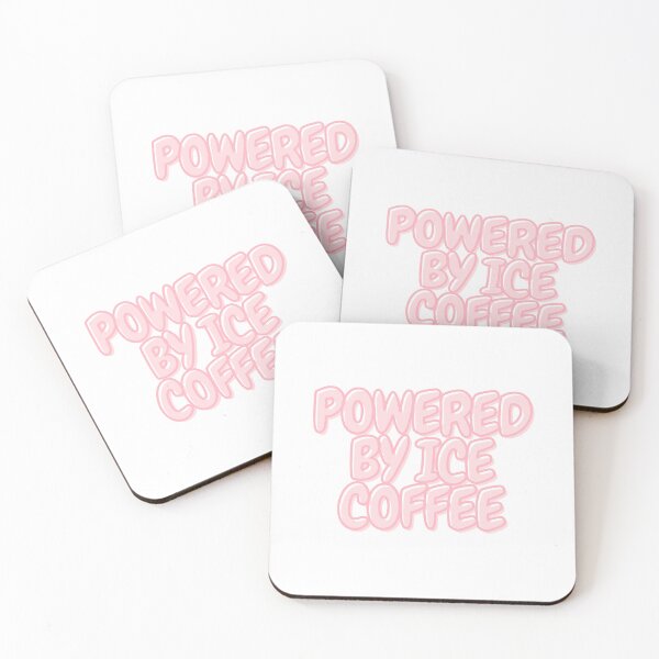 Item preview, Powered By Ice Coffee  designed and sold by CharmStudio.
