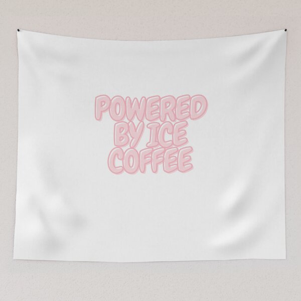 Item preview, Powered By Ice Coffee  designed and sold by CharmStudio.