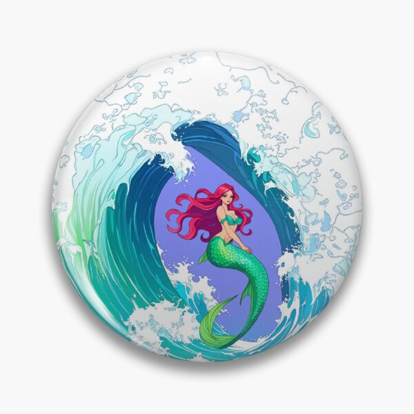 Item preview, WAVES MERMAID VIBES designed and sold by La Loca.