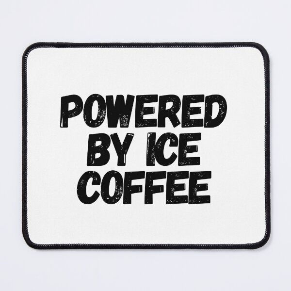 Item preview, Powered By Ice Coffee designed and sold by CharmStudio.
