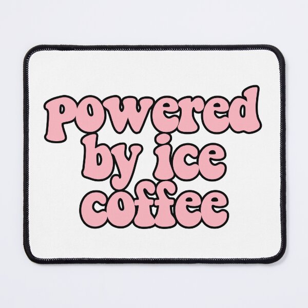 Item preview, powered by ice coffee  designed and sold by CharmStudio.