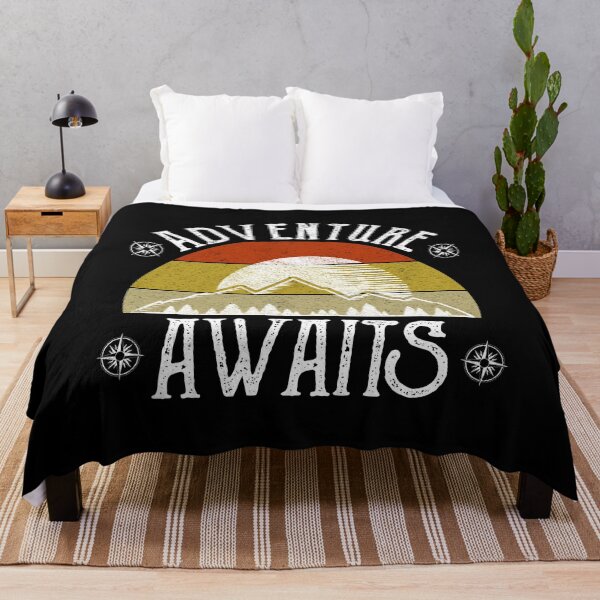 Item preview, Adventure Awaits designed and sold by Cat Lady Designs.