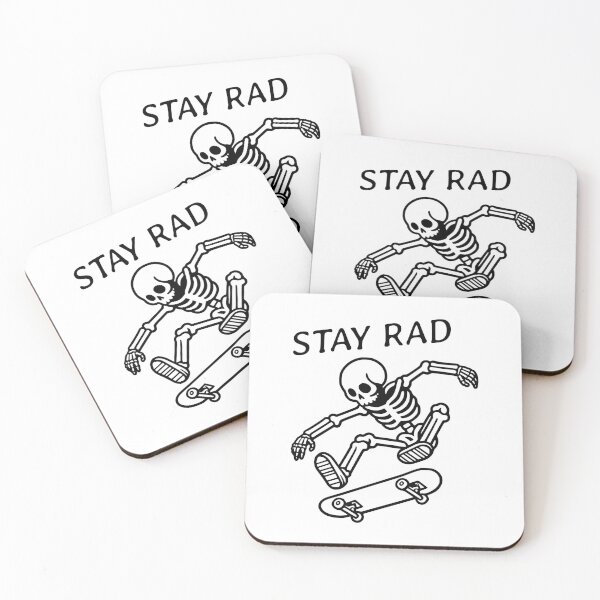 Item preview, Stay Rad Skeleton designed and sold by DopeRadDesigns.