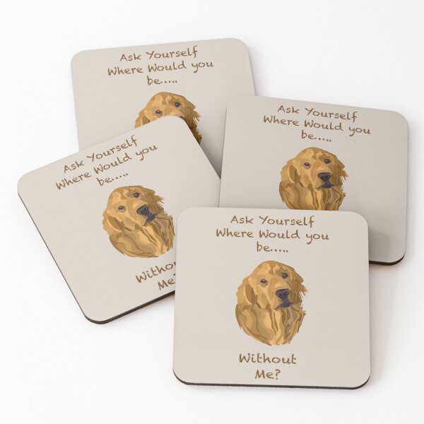 Item preview, Golden Retriever Hand Drawn Digital Art designed and sold by Lartheviking.