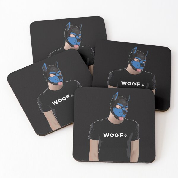 Item preview, Woof – Pup Play (Blue) designed and sold by Steve Anderssen.
