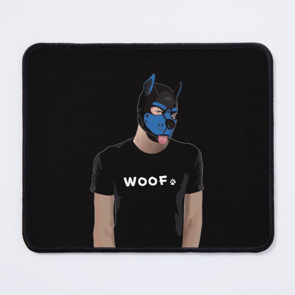Item preview, Woof – Pup Play (Blue) designed and sold by Steve Anderssen.