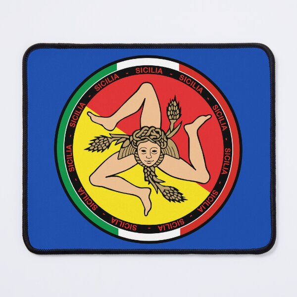 Item preview, Sicilia Sicily bandiera flag coat of arms designed and sold by studioss76.