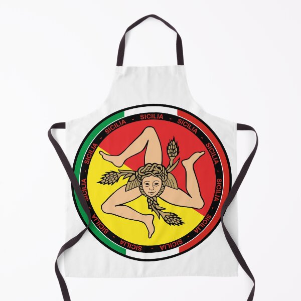 Item preview, Sicilia Sicily bandiera flag coat of arms designed and sold by studioss76.
