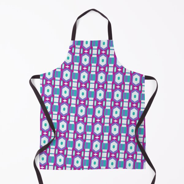 Item preview, Colorful Hexagon And Diamond Geometry Shapes Grid Pattern designed and sold by EvergreenMotifs.