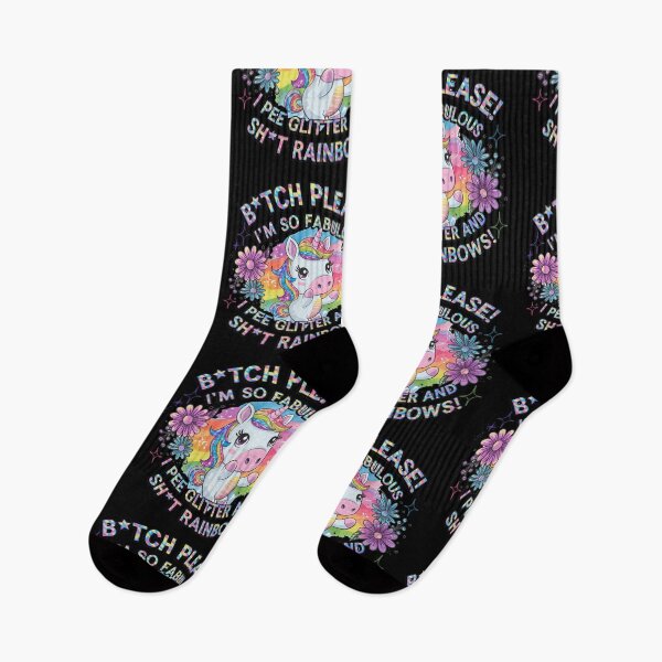 Item preview, Funny Unicorn Memes " B*tch Please I'm so fabulous I pee Glitter and sh*t Rainbows"  BFF Best Friend Gifts designed and sold by Heritage Hive Studio.
