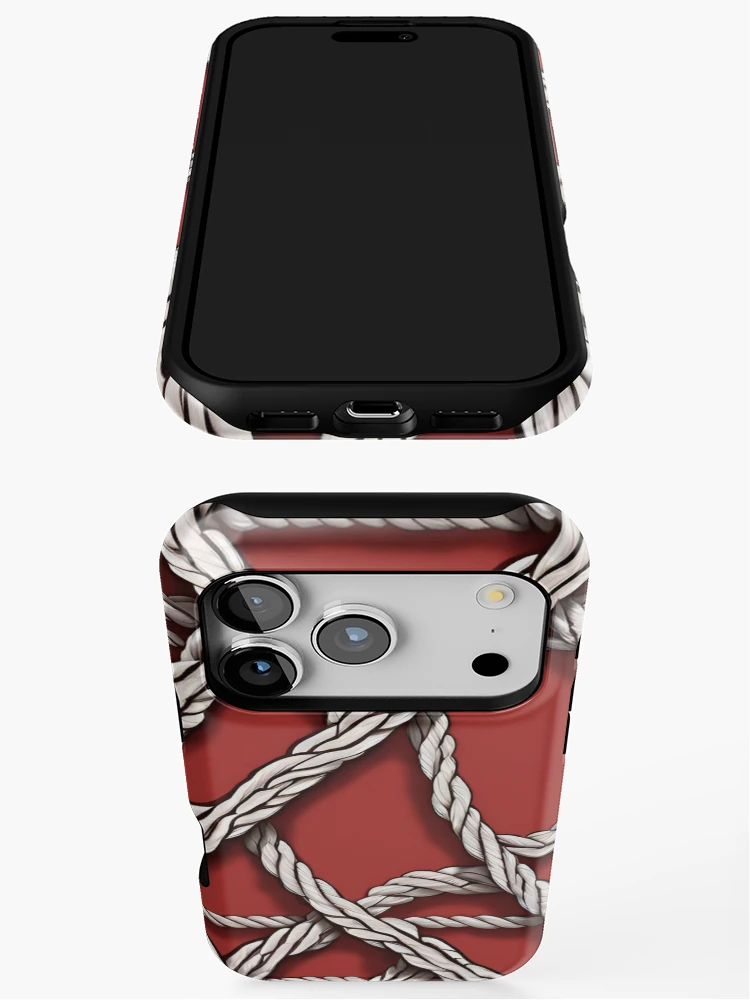 Thumbnail 3 of 4, iPhone Case, Western Rope Pattern designed and sold by Have Mercy.