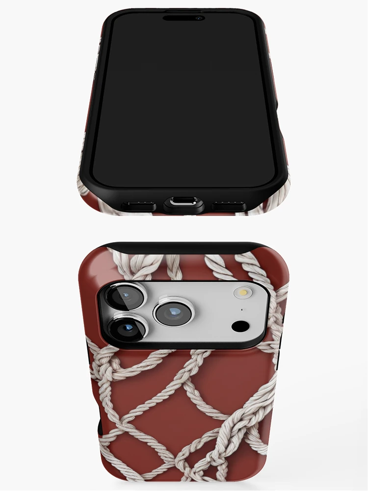 Thumbnail 3 of 4, iPhone Case, Western Rope Pattern designed and sold by Have Mercy.