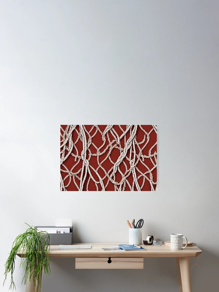 Thumbnail 2 of 3, Poster, Western Rope Pattern designed and sold by Have Mercy.