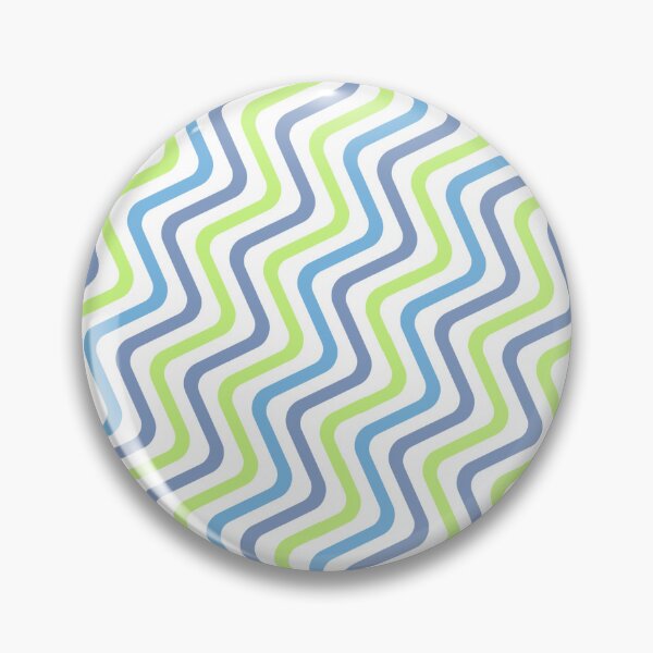 Item preview, Rainbow Colored Varying Wave Lines Parallel Wavy Strips designed and sold by EvergreenMotifs.