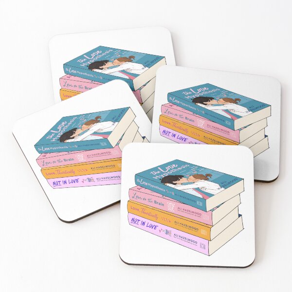 Item preview, Ali Hazelwood Book Stack Sticker designed and sold by baranskini.