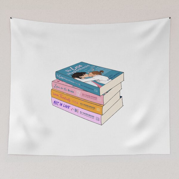 Item preview, Ali Hazelwood Book Stack Sticker designed and sold by baranskini.